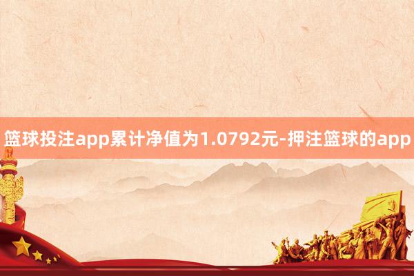 篮球投注app累计净值为1.0792元-押注篮球的app