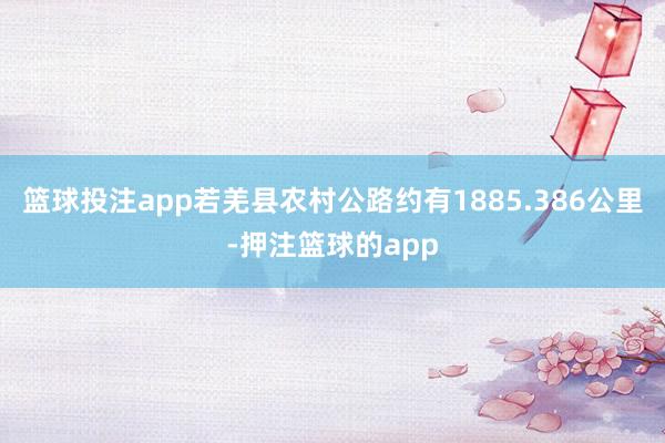 篮球投注app若羌县农村公路约有1885.386公里-押注篮球的app